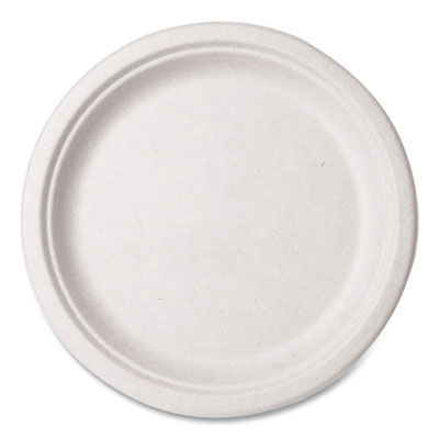 Nourish Molded Fiber Tableware, Compostable, Plate, Sugarcan