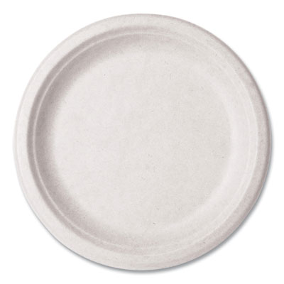 Nourish Molded Fiber Tableware, Compostable, Plate, Sugarcan