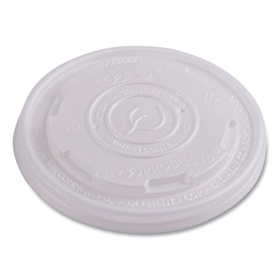 World Art PLA-Laminated Soup Container Lids, Fits 8 oz, Tran