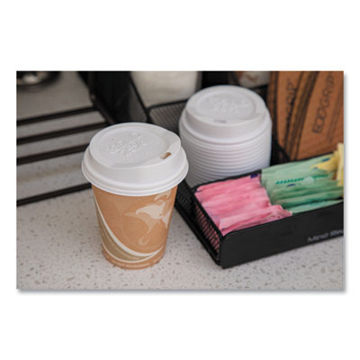 EcoLid 25% Recycled Content Hot Cup Lid, Fits 8 oz Hot Cups,
