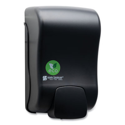 ecoLogic Rely Manual Foam Soap and Sanitizer Dispenser, 900