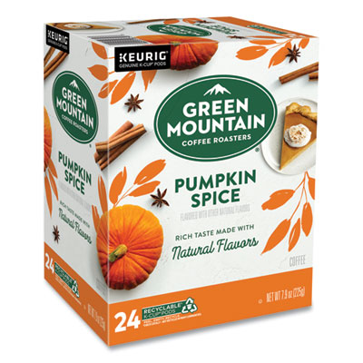 Fair Trade Certified Pumpkin Spice Flavored Coffee K-Cups, 9