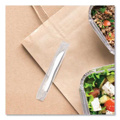 Regal Mediumweight Cutlery, Individually Wrapped, Knife, Pla