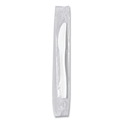 Regal Mediumweight Cutlery, Individually Wrapped, Knife, Pla