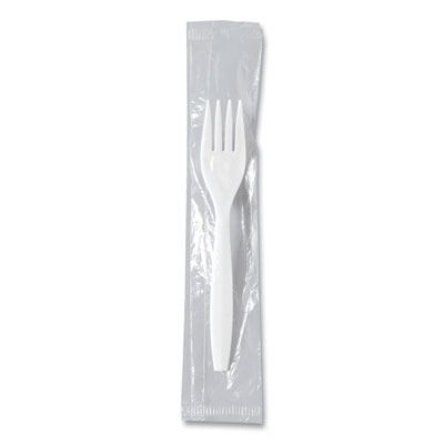 Regal Mediumweight Cutlery, Individually Wrapped, Fork, Plas