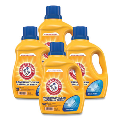 Dual HE Clean-Burst Liquid Laundry Detergent, Clean Burst Sc