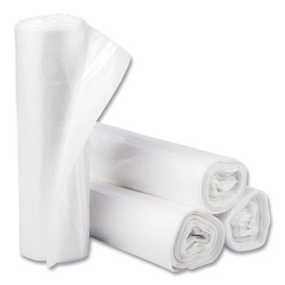 High-Density Commercial Can Liners, 30 gal, 10 mic, 30" x 37