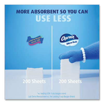 Ultra Soft Bathroom Tissue, Mega Roll, Septic Safe, 2-Ply, W