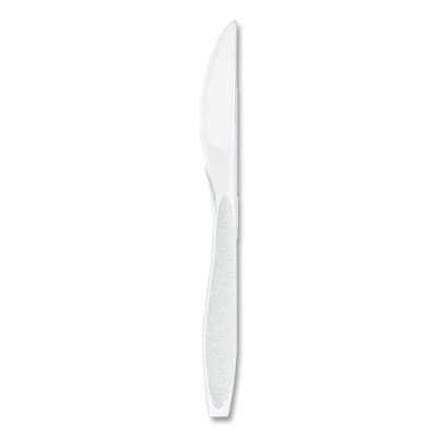 Impress Heavyweight Full-Length Polystyrene Cutlery, Knife, 