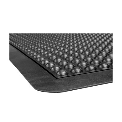 Yoga-Flex, Rectangular, Black High/Low Bubble Surface, 36" x