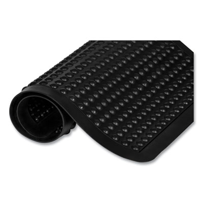 Yoga-Flex, Rectangular, Black High/Low Bubble Surface, 36" x