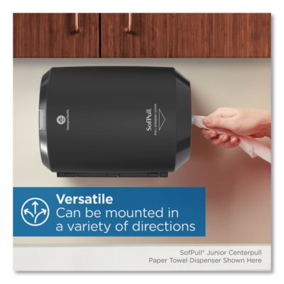 SofPull CenterPull Hand Towel Dispenser, 9.63 x 8.88 x 10.94