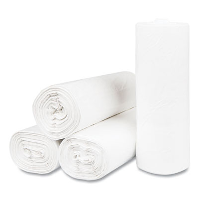 High-Density Commercial Can Liners, 55 gal, 17 mic, 36" x 60