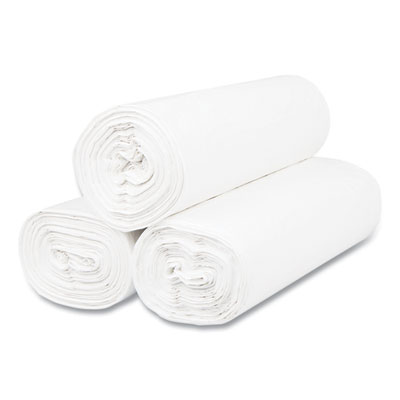 High-Density Commercial Can Liners, 55 gal, 17 mic, 36" x 60