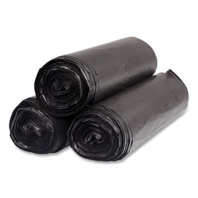 High-Density Commercial Can Liners, 60 gal, 22 mic, 38" x 60