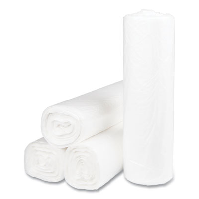High-Density Commercial Can Liners, 45 gal, 14 mic, 40" x 48