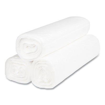 High-Density Commercial Can Liners, 45 gal, 14 mic, 40" x 48