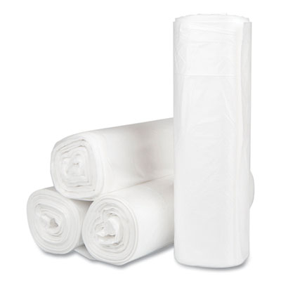High-Density Commercial Can Liners, 45 gal, 16 mic, 40" x 48