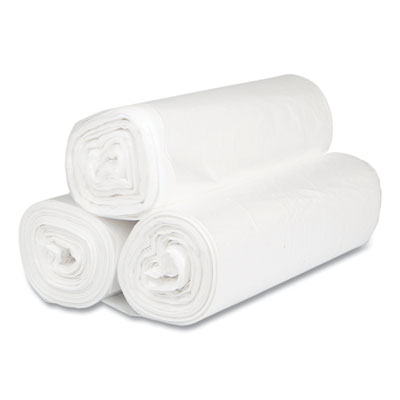 High-Density Commercial Can Liners, 45 gal, 16 mic, 40" x 48