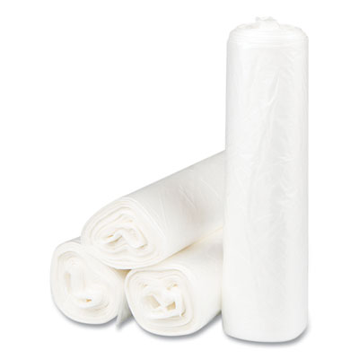 High-Density Commercial Can Liners, 56 gal, 22 mic, 43" x 48