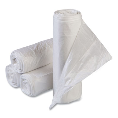 Low-Density Commercial Can Liners, 60 gal, 1.15 mil, 38" x 5