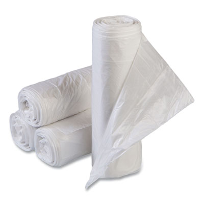 High-Density Commercial Can Liner Value Pack, 30 gal, 11 mic