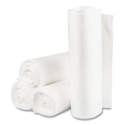 High-Density Commercial Can Liner Value Pack, 60 gal, 14 mic