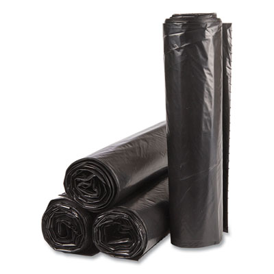 High-Density Commercial Can Liner Value Pack, 45 gal, 19 mic