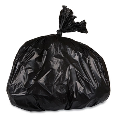 High-Density Commercial Can Liner Value Pack, 45 gal, 19 mic