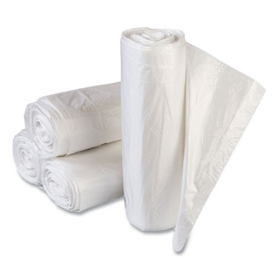 High-Density Commercial Can Liner Value Pack, 60 gal, 14 mic