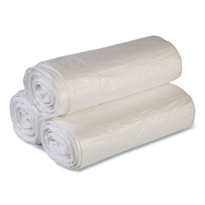 High-Density Commercial Can Liner Value Pack, 60 gal, 14 mic