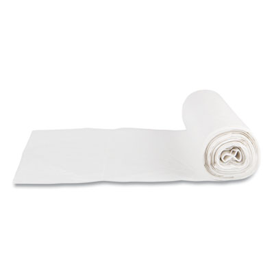 Low-Density Commercial Can Liners, 10 gal, 0.35 mil, 24" x 2