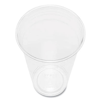 PET Plastic Cups, 24 oz, Clear, 600/Carton