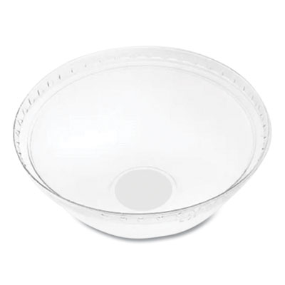 PET Lids, Dome Lid, Fits 32 oz Cold Cups, Plastic, Clear, 50
