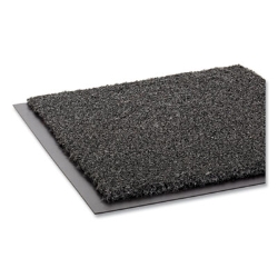 Wonder-Pro Mat, Rectangular, Charcoal Gray Cut Pile Surface,