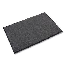 Wonder-Pro Mat, Rectangular, Charcoal Gray Cut Pile Surface,