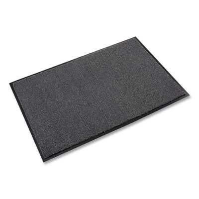 Wonder-Pro Mat, Rectangular, Charcoal Gray Cut Pile Surface,