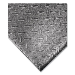 Tuff-Spun Foot-Lover Diamond Surface Mat, Rectangular, Black