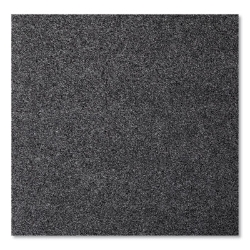 EcoStep Wiper Mat, Rectangular, Charcoal Gray Cut Pile Surfa