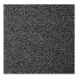 EcoStep Wiper Mat, Rectangular, Charcoal Gray Cut Pile Surfa
