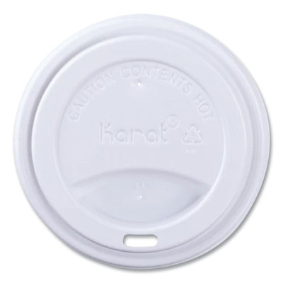 Hot Cup Lids, Sipper Lid, Fits 10 oz to 24 oz Hot Cups, Plas