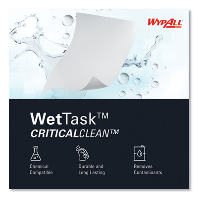 Critical Clean Wipers for Bleach, Disinfectants, Sanitizers