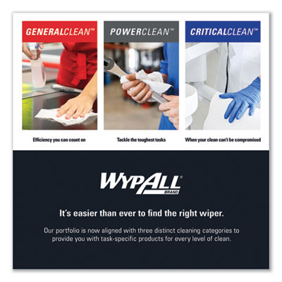 Critical Clean Wipers for Bleach, Disinfectants, Sanitizers