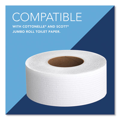 Cored JRT Jumbo Combination Tissue Dispenser, 20.4 x 5.8 x 1