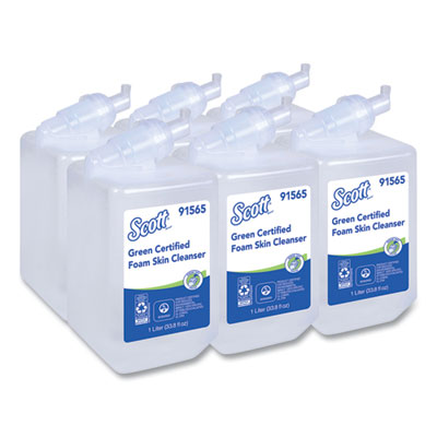Essential Green Certified Foam Skin Cleanser Refill, Unscent