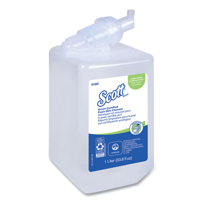 Essential Green Certified Foam Skin Cleanser Refill, Unscent