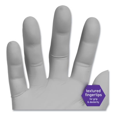 STERLING Nitrile Exam Gloves, Powder-Free, Large, 3.5 mil Th