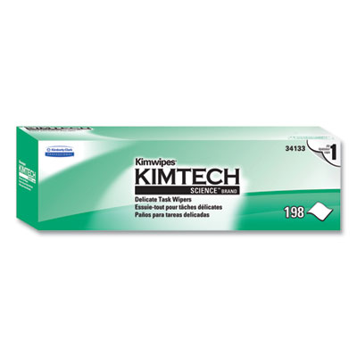 Kimwipes Delicate Task Wipers, 1-Ply, 11.8 x 11.8, Unscented