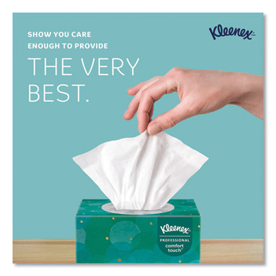 Professional Facial Tissue, Pop-Up Box, 2-Ply, 90 Sheets/Box