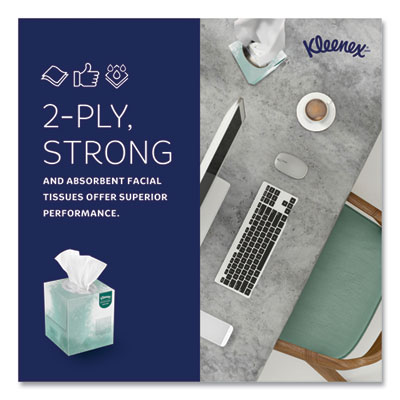 Naturals Facial Tissue for Business, BOUTIQUE POP-UP Box, 2-